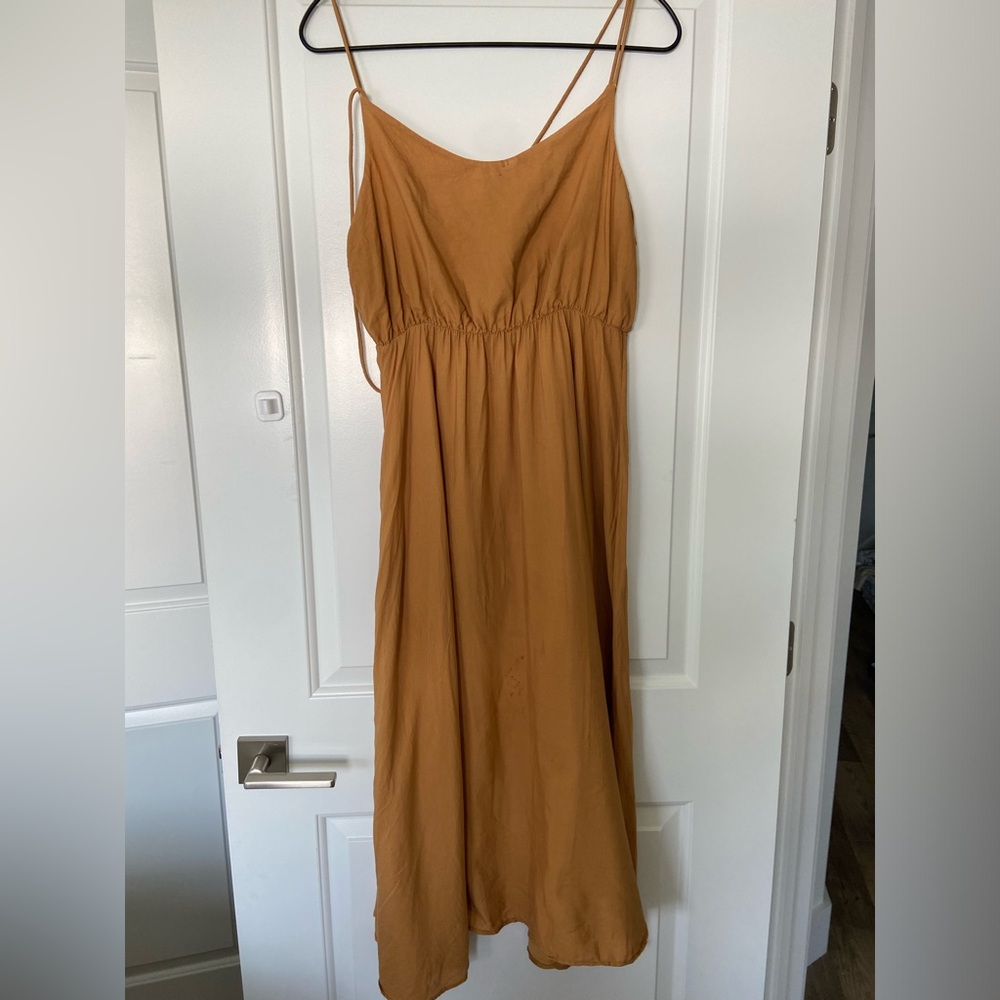 La Luna Cami Silk-Blend Dress